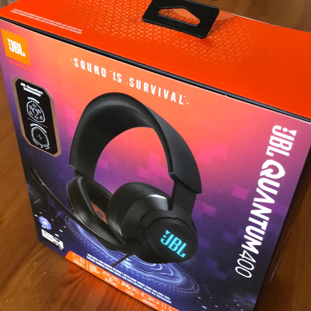 JBL Quantum 400 Gaming Headset - Black